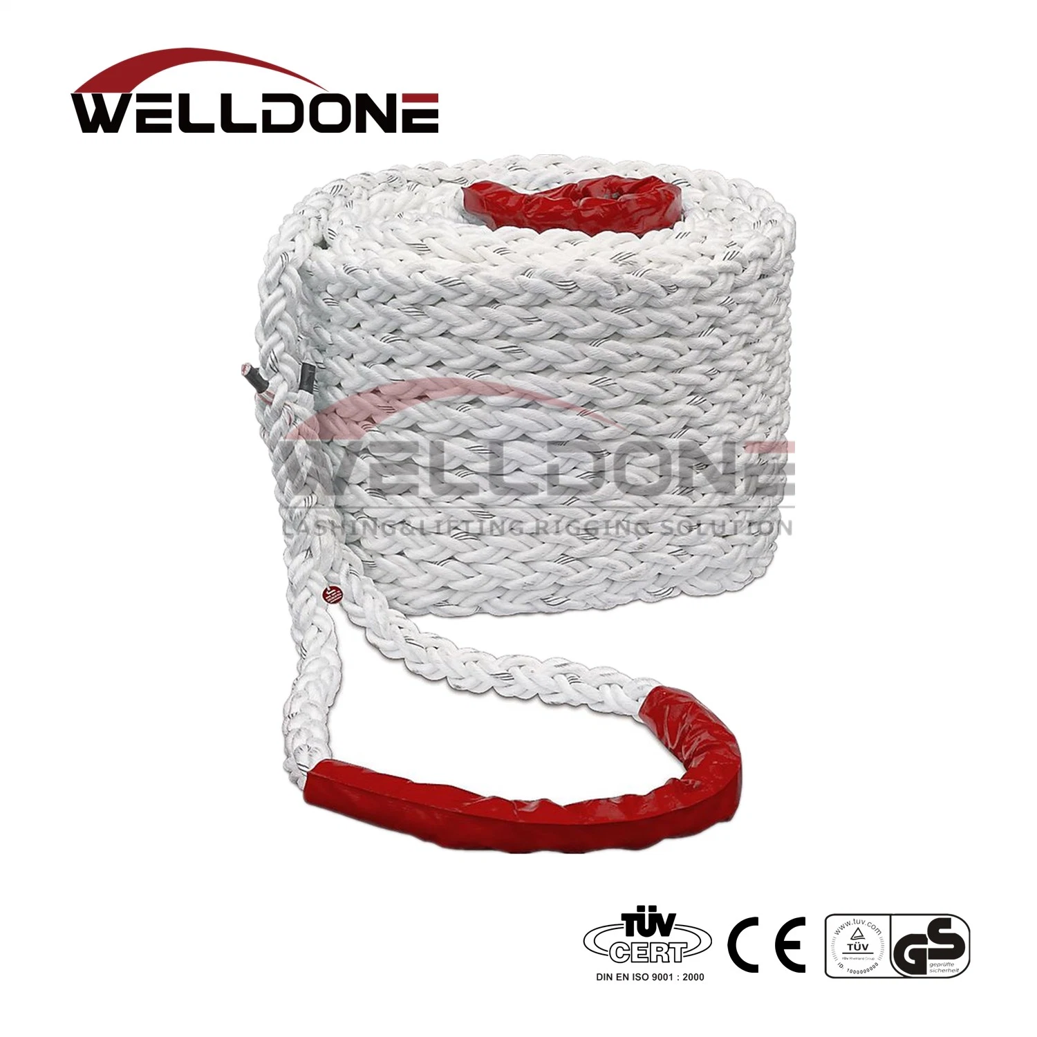 Impa Marine High Strength 12 Strand Pet Polyester Rope for Mooring