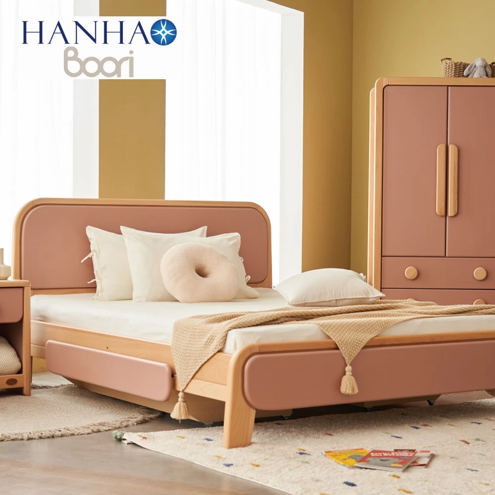 Boori Luxus Schlafzimmer Holz Doppel Kinder Doppelbett