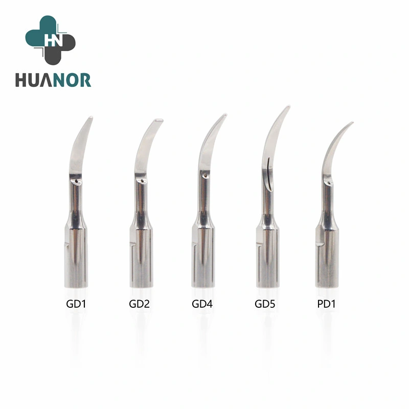 Super calidad escalador Dental dental Scaler Ultrasonidos compatibles Consejos Consejos Mezcla 5 PC