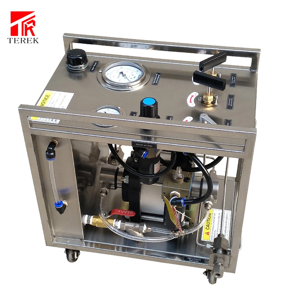 Terek High Pressure Hydrostatic LPG Lighter Butane Gas Cylinder Filling Machine