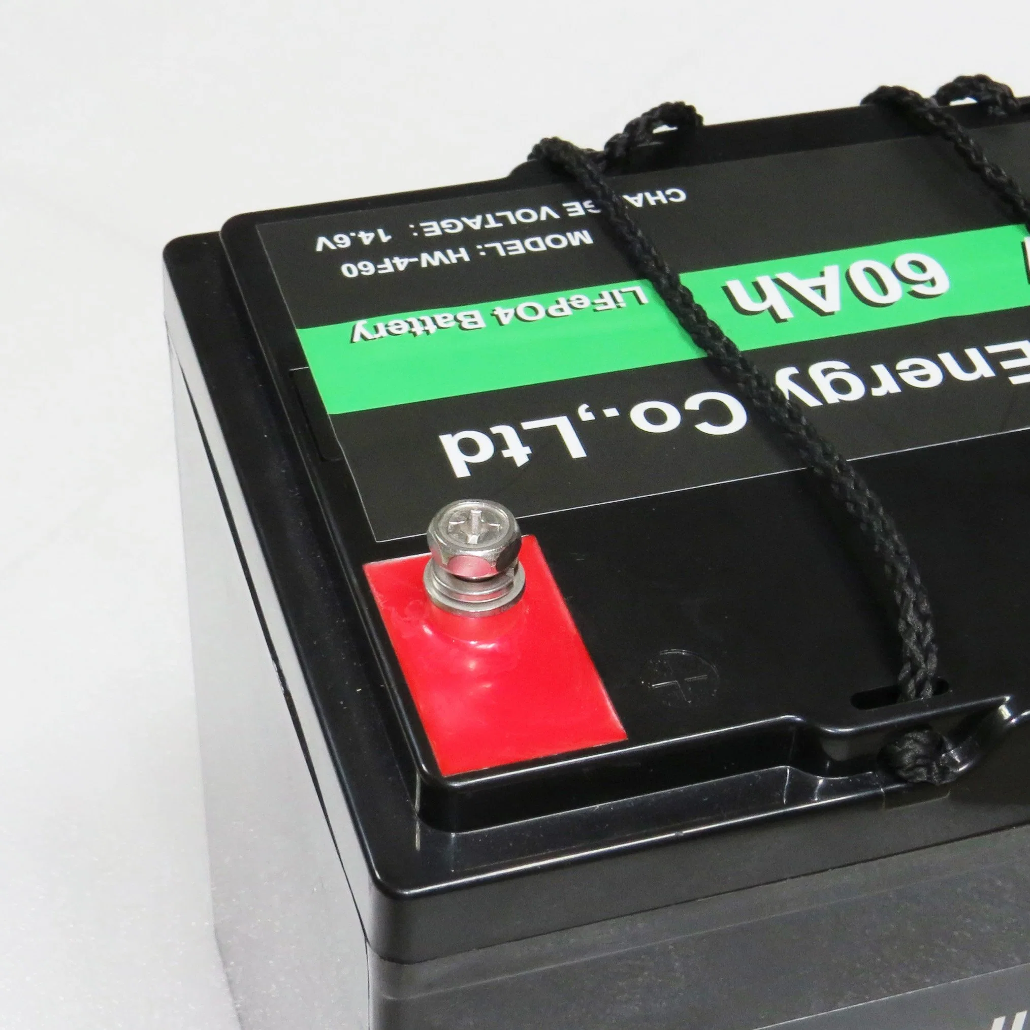 Rechargeable 12V LiFePO4 DC Battery 60ah with Built-in BMS