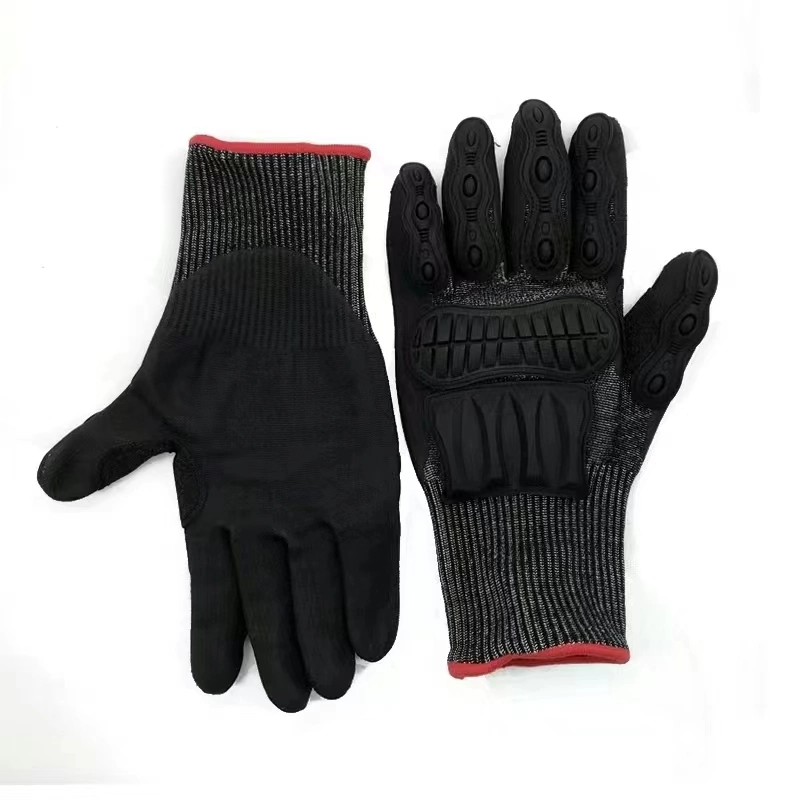 Nuevos guantes protectores de HPPE resistentes a cortes transpirables para escalada táctica