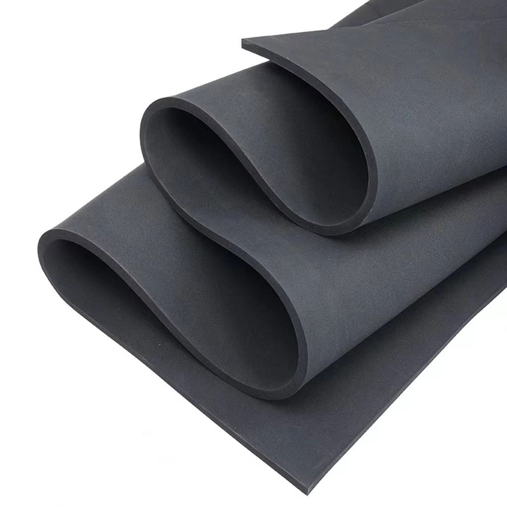 Black Good Quality Durable Silicone Foam Sponge Rubber Sheet