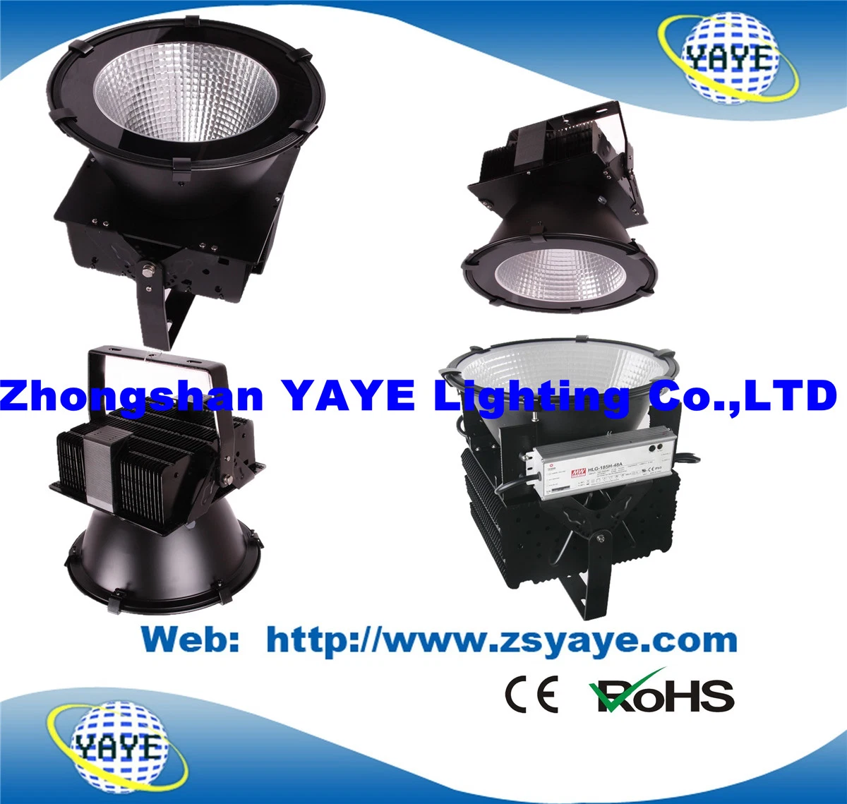 Yaye 18 Competitive Price Osram 150W LED High Bay Light / 150W LED Industrial Light with 3/5 Years Warranty