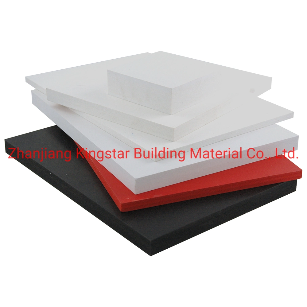 Decorative Waterproof Cabinet 10mm 12mm 18mm Exterior Wall Panel Rigid Flexible Expanded PVC Foam Board