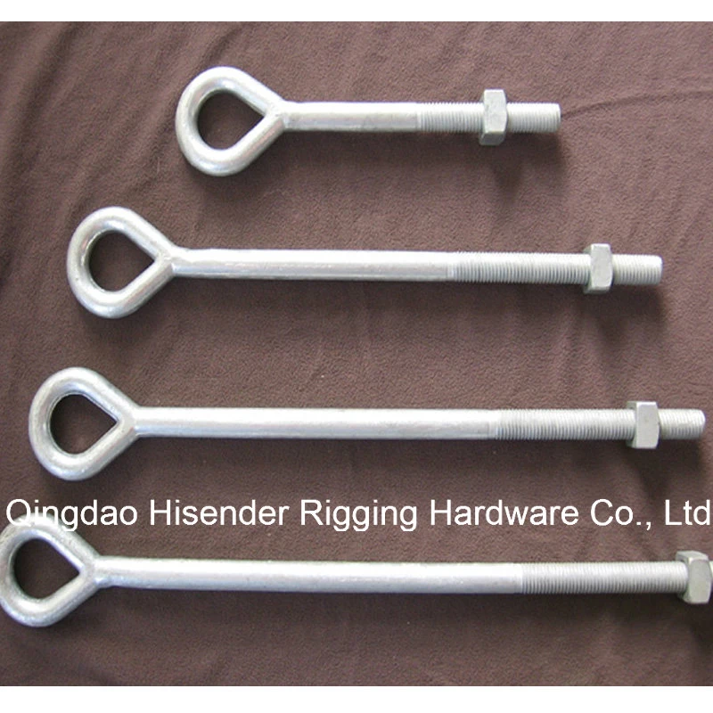 Rigging Hardware Casting Galvanized Lifting Carbon Steel DIN580 Eye Bolt