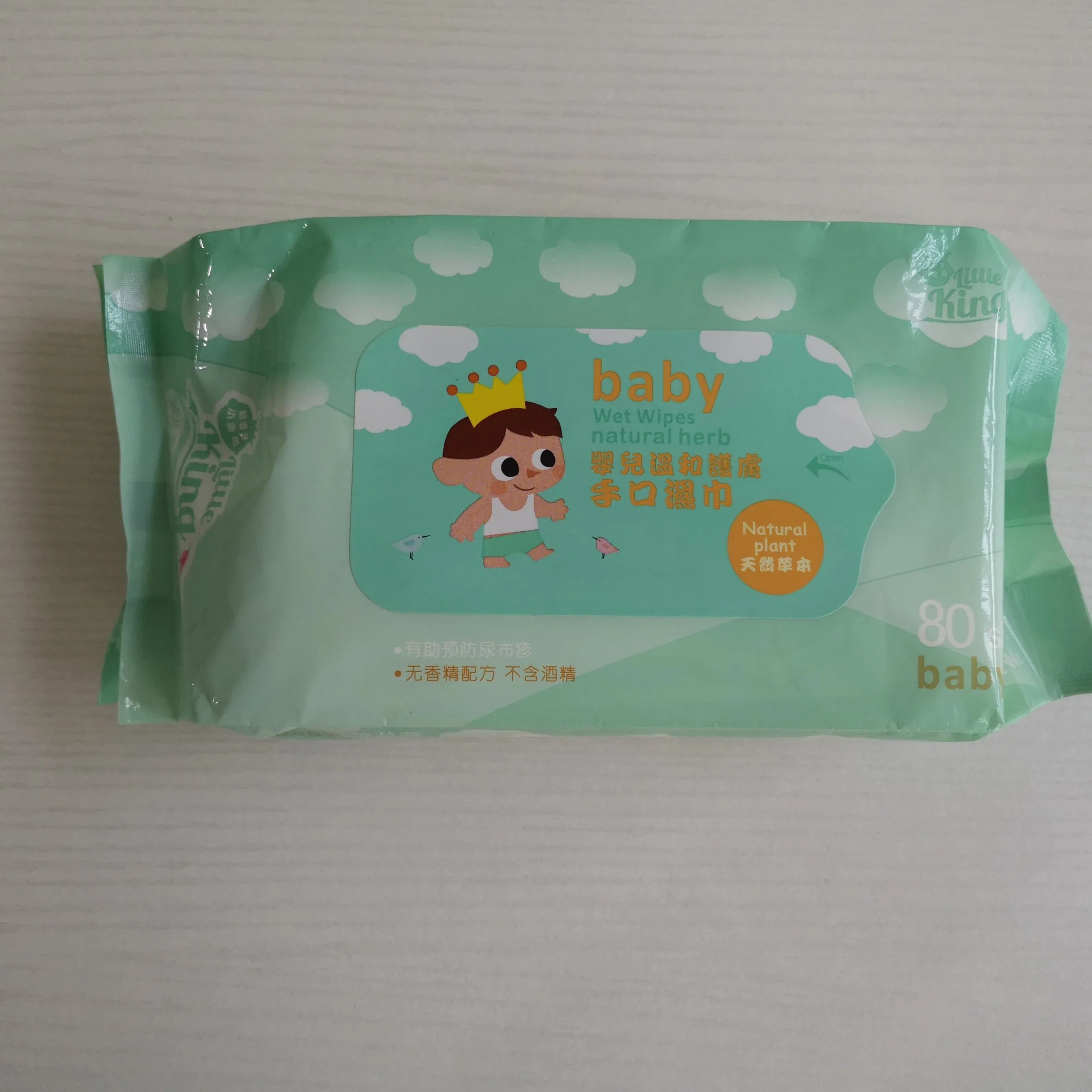 Antibacterial Fragrance Cleaning Wet Tissue Wipes