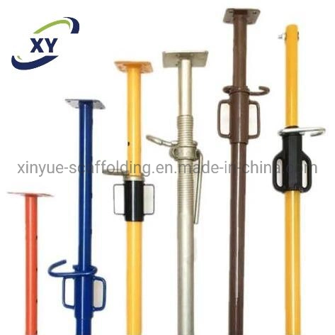 Shoring Jack Supplier Heavy Duty Adjustable Steel Shoring Steel Prop Jack Price Scaffolding Steel Props for Construction