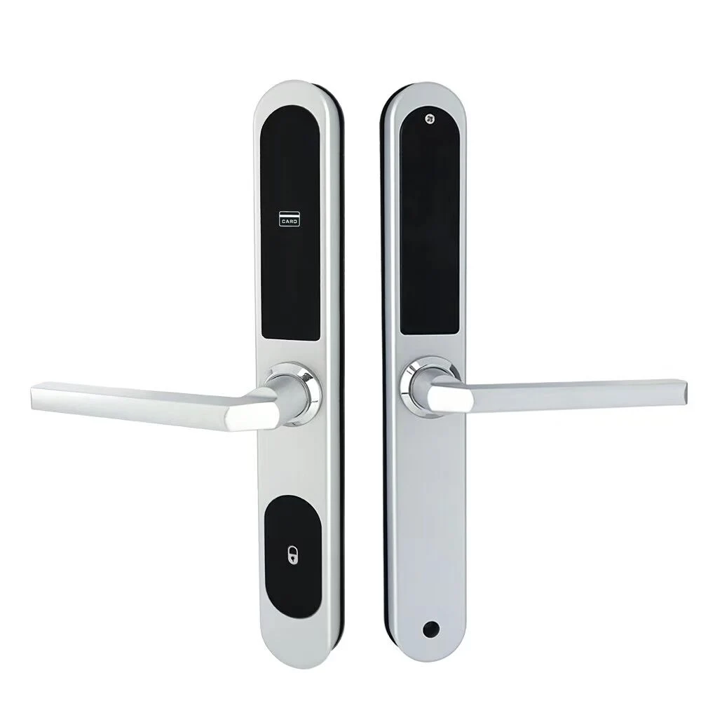 Waterproof RFID Card Door Lock with European Mortise for Hotel