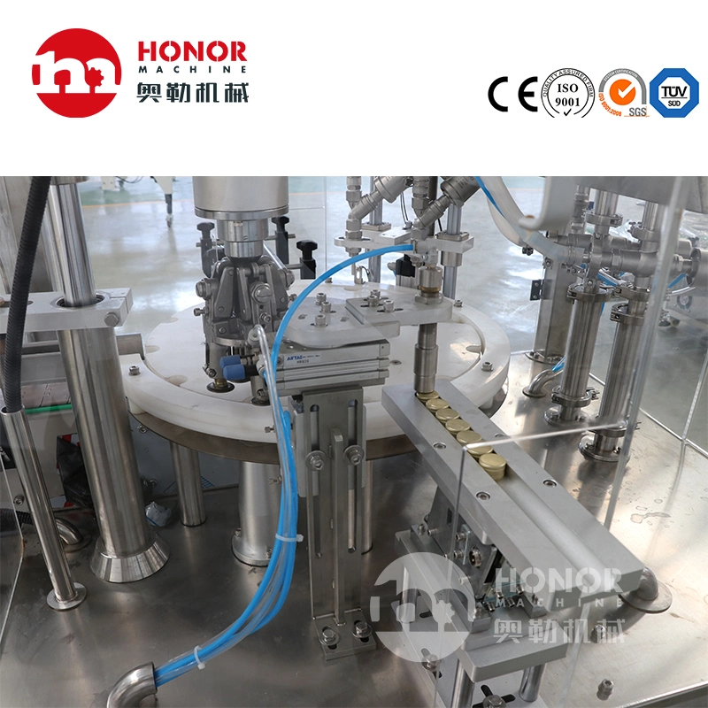 Three in One Soy, Sesame, Peanut Oil Soy Sauce Liquid Disinfectant Filling Production Equipment