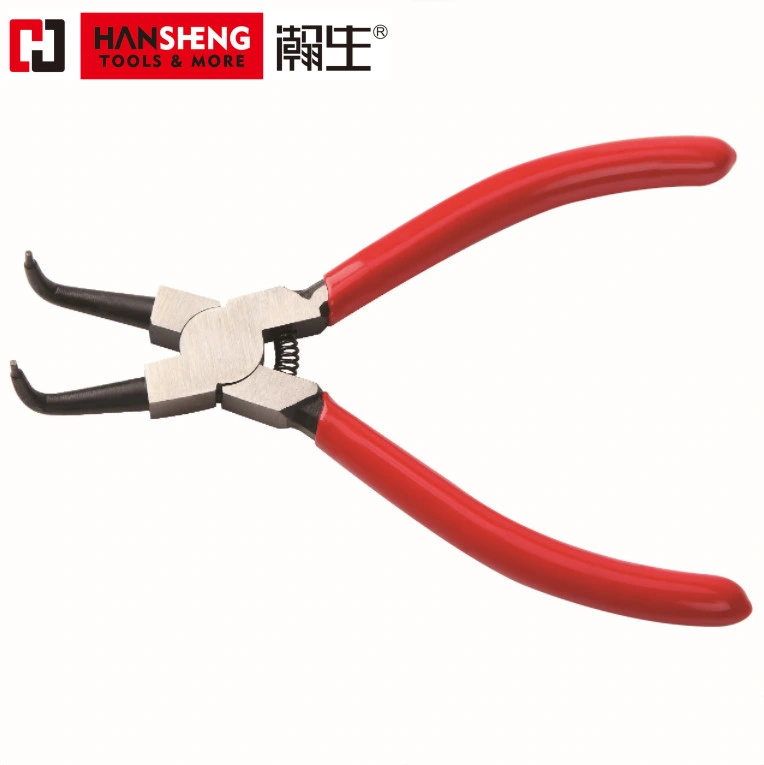Professional Hand Tools, Hardware Tool, Made of Carbon Steel or Cr-V, Circlip Pliers