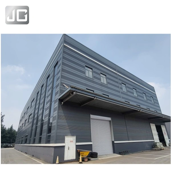 High Strength Low Carbon Steel Galvanized Structural New Design for Warehouse Workshop Hangar Garage