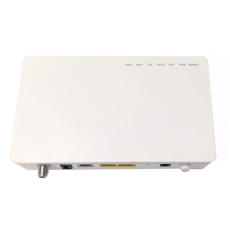 Used Hg8012h Gpon Xpon ONU 1ge+1fe+Pot+CATV Optical Modem Router Ont