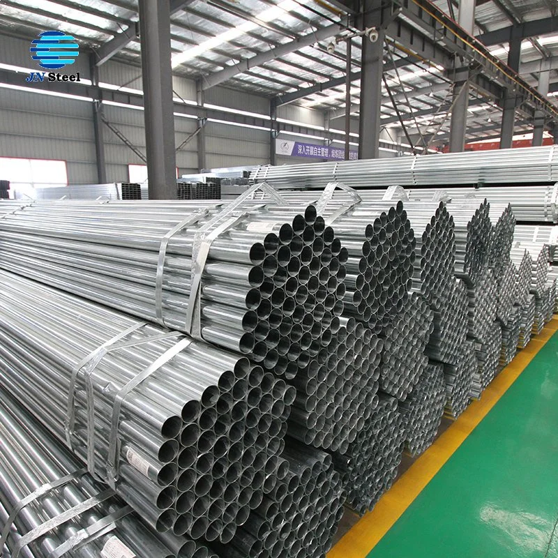 Best Sale Q235/2 Inch/BS1387/ERW/Galvanized/ASTM/Round/Thread/Grooved/Painted/Pre Galvanized Steel Pipe