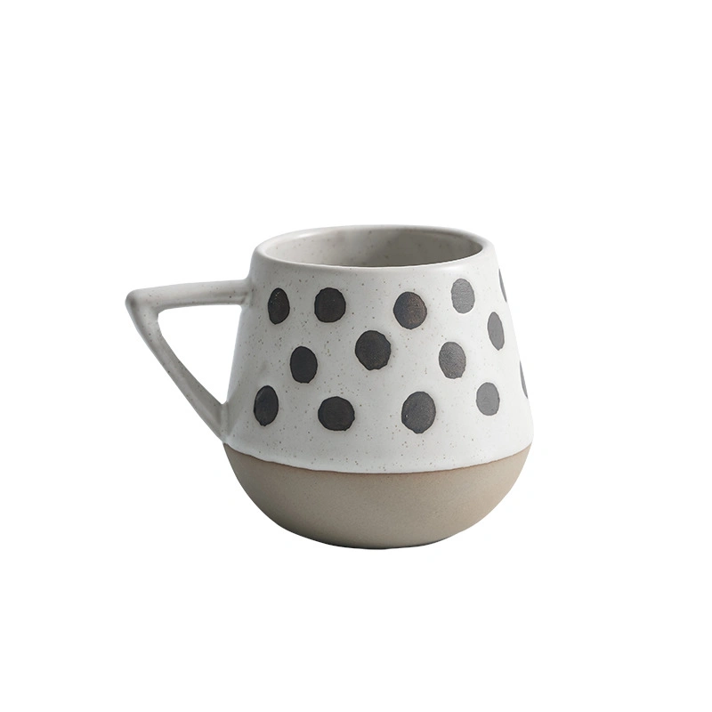 Wholesale Round Household Simple Scandinavian Ceramics Coffee Mug Water Cup