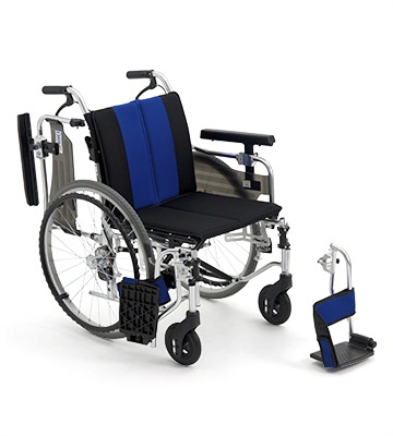 Cheap Hospital Furniture Medical Equipment Aluminum Folding Manual Wheelchair (UL-22MD03)