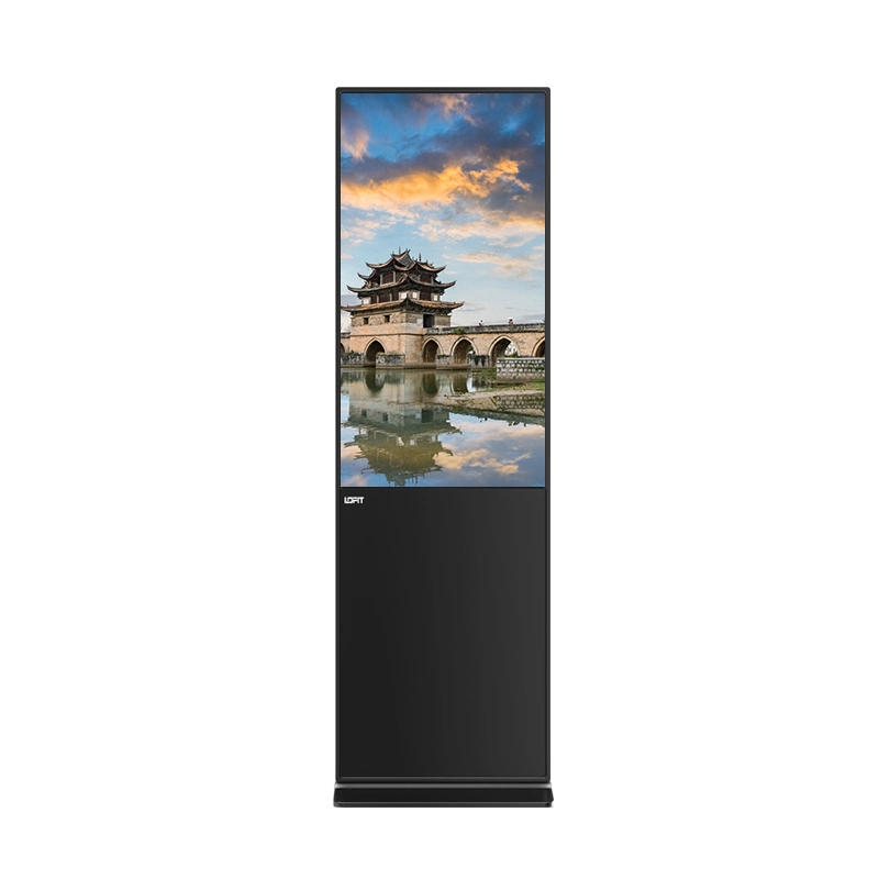 Lofit 55 Inch FHD WiFi Touch Screen Kiosk, WiFi/3G Advertising Display Player Digital Signage Advertising