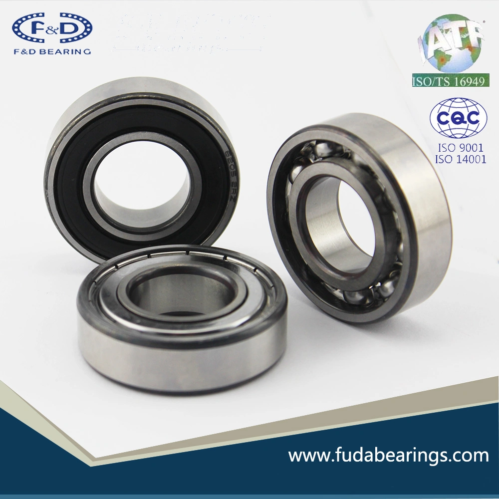 High quality ball bearing auto engine parts 6205 RS C3