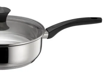 Utensílios de cozinha caçarola e frypan Aço inoxidável panelas com cabo Bakelite