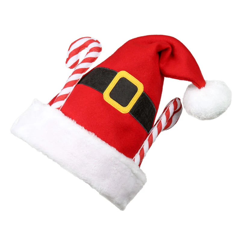 Christmas Decoration Xmas Hats Snowman Reindeer Knitting Felt Christmas Santa Hat