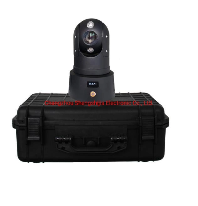 WiFi 4G GPS HD Portable Network PTZ CCTV Camera