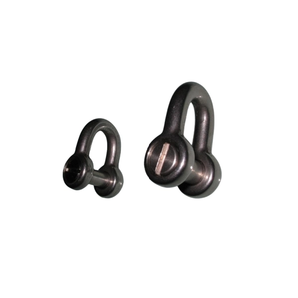 Chinese Factories Direct Supply Stainless Steel D-Type Shackle Chain Shackle Rigging Accessories Hardware