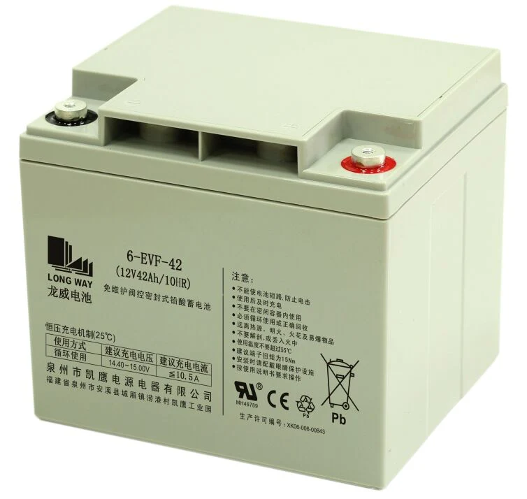 6-Evf-42 (12V42AH/10HR) Deep Cycle Battery