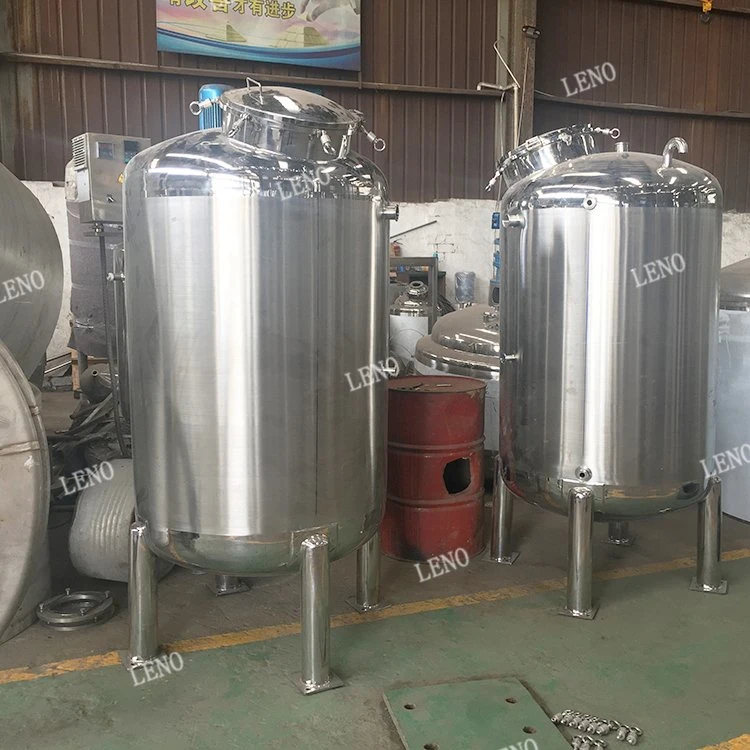 High Performance Conical SS304 SS316L Olive Oil Storage Tanks