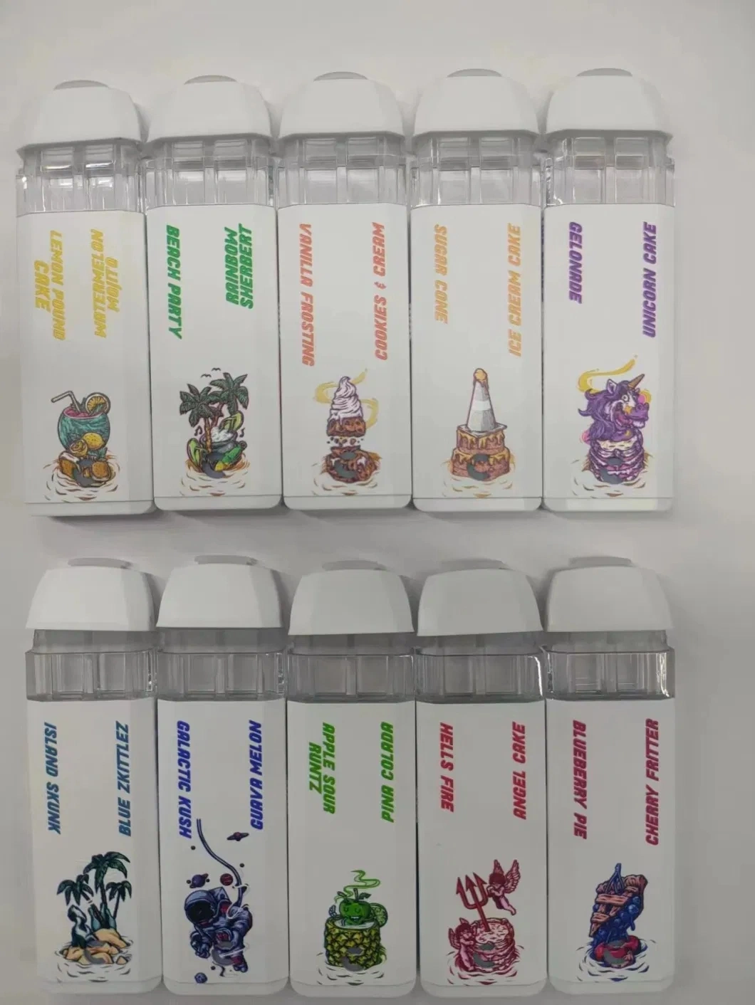 Nuevo VAPE Pen vacío 2 en 1 Flavors Choice Labs VAPE desechable