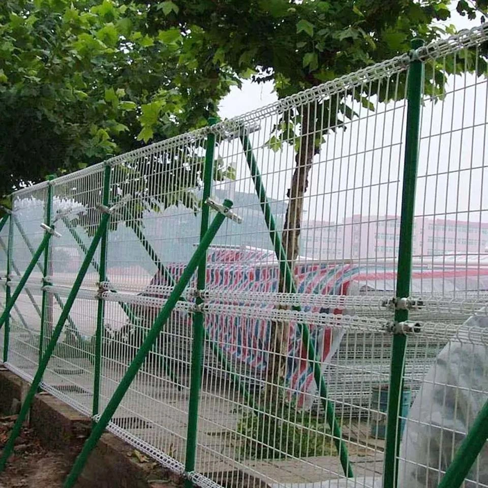 Welded Wire Mesh Roll Top Fence/Galvanized Triangle Brc Fencing Panel Malaysia