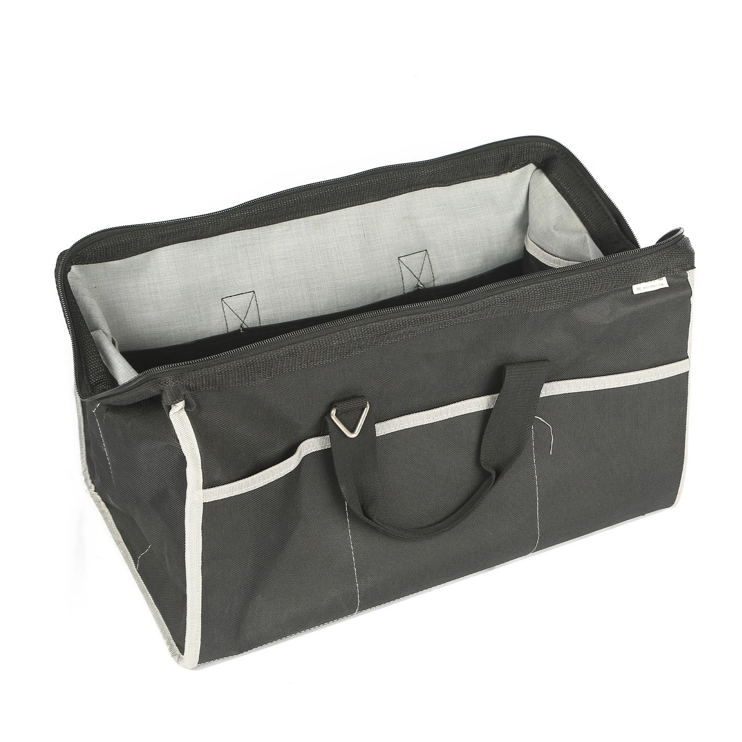 Multi-Pocket Tool Organizer Oxford Cloth Wide Mouth Tool Bag