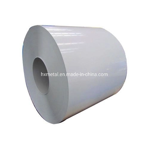 PVC Plastic Film Prepainted Galvalume Steel Coil for Roofing Sheet