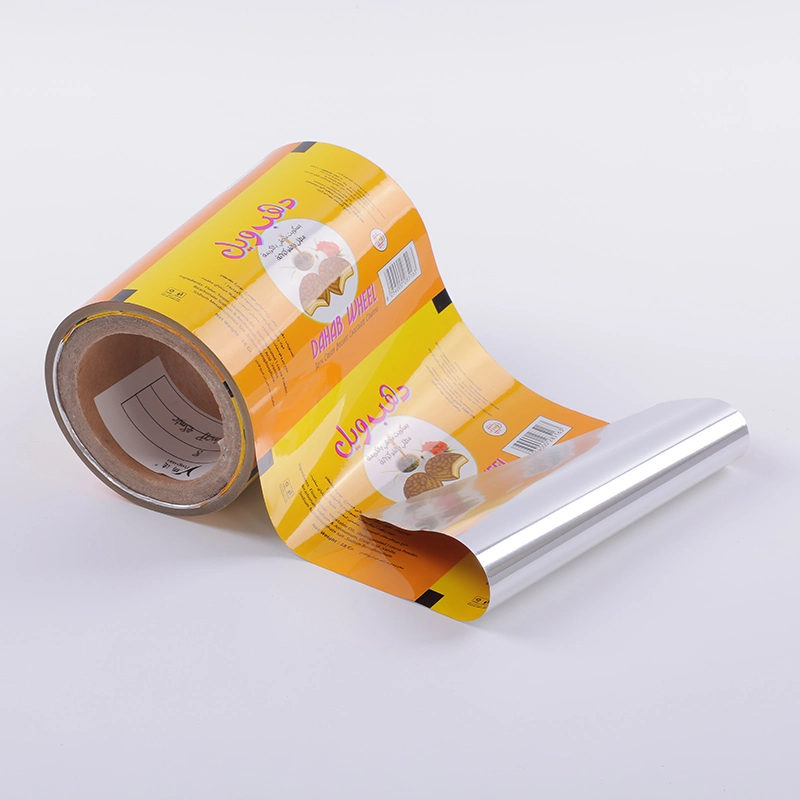 Aluminum Foil OPP Composite Film for Food Packaging Chocolate and Energy Bar