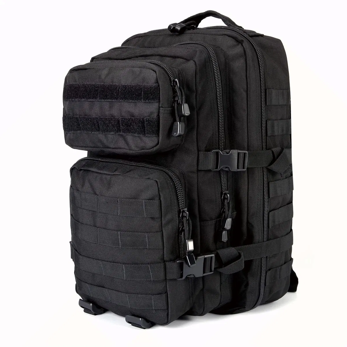 Mochila de equipaje para portátil de camuflaje estilo militar para hombro, asalto táctico al aire libre, combate, de 50 litros.