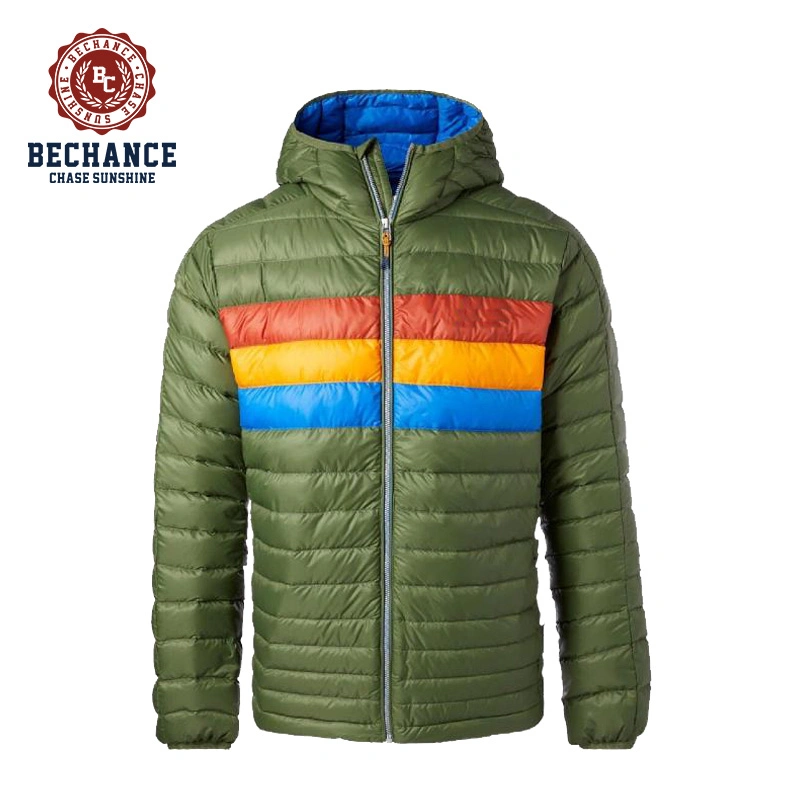 Los hombres de los ultraligeros de Nylon Down Jacket 700 Rellenar