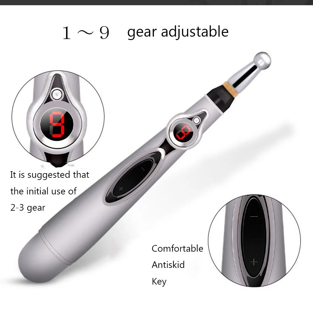 Portable Electric Skin Firming Pen Meridian Massage Pen