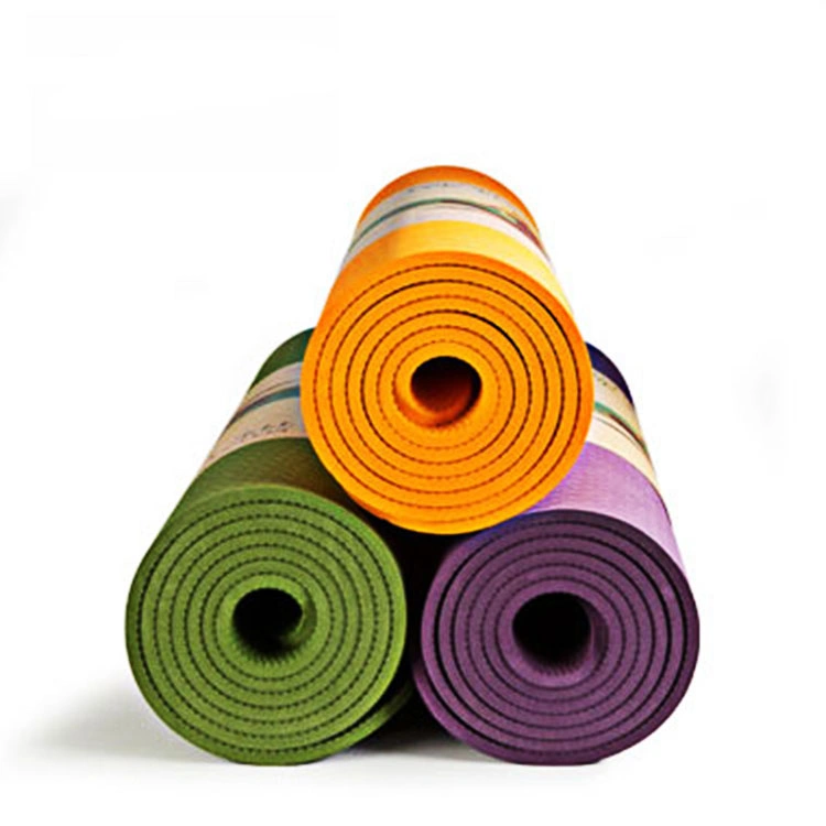 Eco-Friendly Odorless Yoga Mat Folding Non-Slip TPE Yoga Mat