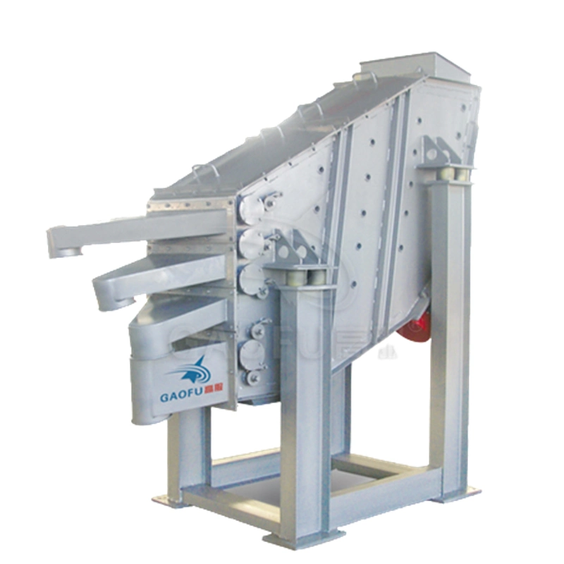 High Frequency Linear Rectangular Probability Vibrating Screen Silica Sand Sieve Shaker Machine