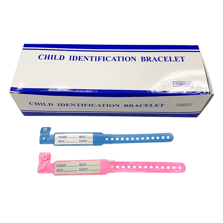 Wholesale/Supplier Disposable Adult Child Baby Medical Patient Identification ID Bracelet