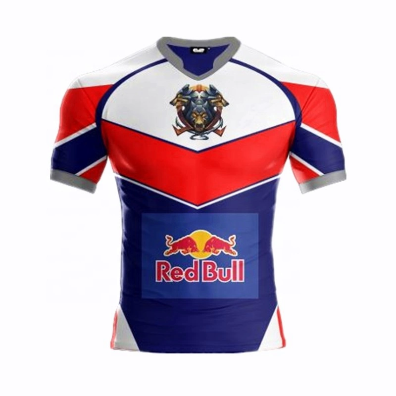 Sports Goods Custom Best Sublimation Rugby Jersey Rugby Football Wear Shirts & Tops Sportswear for Unisex Adults