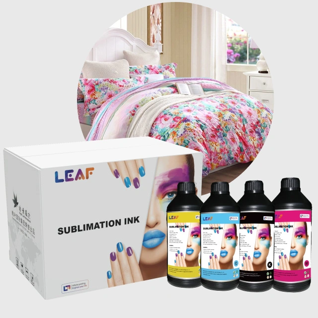 Простые в использовании, ОДНОРОДНЫЕ ЛИСТОВЫЕ ЧЕРНИЛА 1000 мл Digital Textile Printing Dye Sublimation Dye Ink