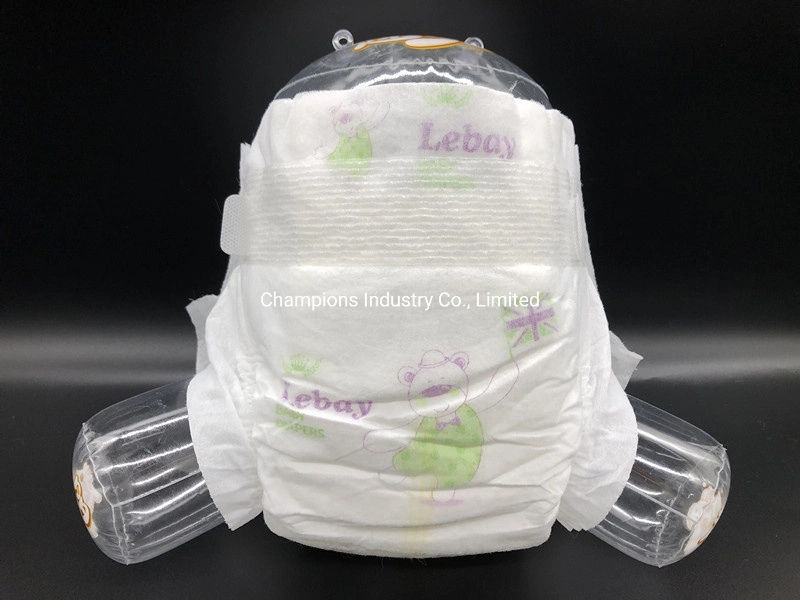 Produto para cuidados do bebé OEM Super Soft Disposable Baby diaper (fralda descartável)