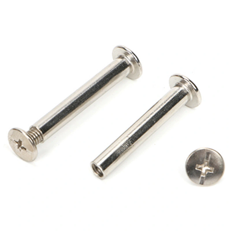 Stainless Steel Cross Chicago Screws Rivets Binding Book Post Screw M3