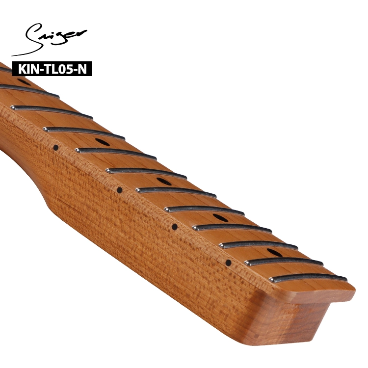 Smiger Tl Matt Roasted Maple Wood Nitrolacquer Electric Guitar Neck