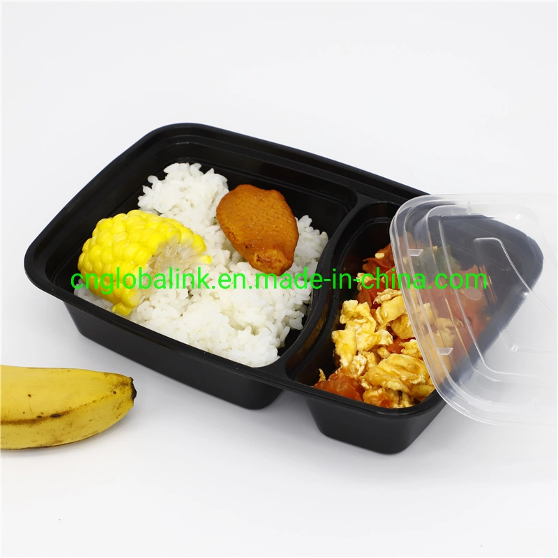 Food Packaging Container Plastic Packaging Container Fast Food Take Away Food Container 1000ml