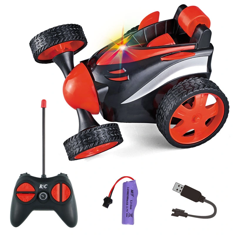 Children&prime; S Remote Control Car Stunt Tipper Car Charging Boy&prime; S Toy