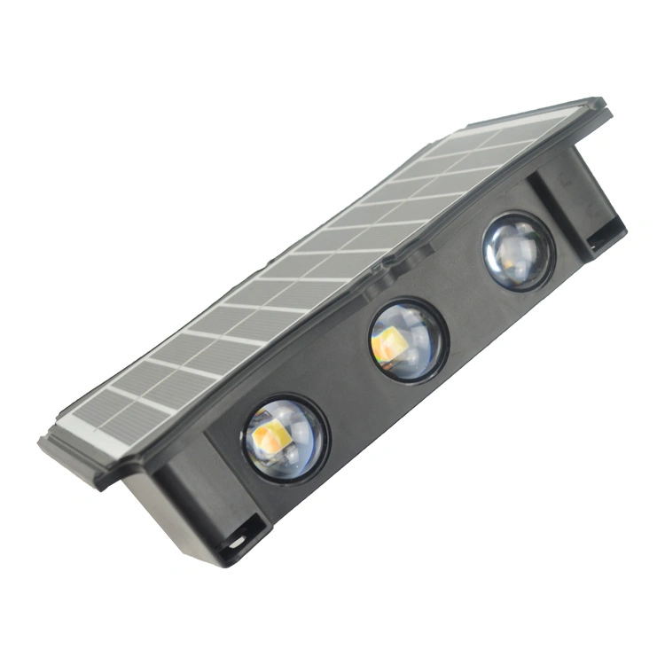 Aplique LED para exterior alpendre aplique à prova de água Jardim Solar Luz