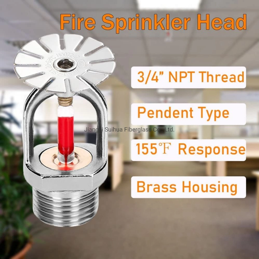 57/68/79/93/141 Grad UL Standard verchromt oder weiß lackierte Seitenwand Arten von Sprinklern