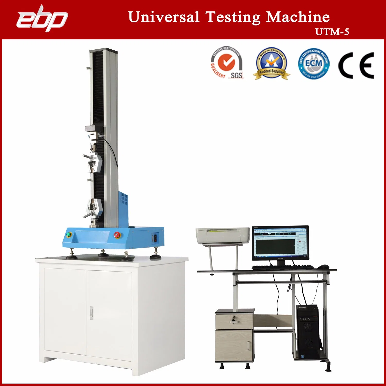 Technical Single Column Computerized Bending Testing Machine