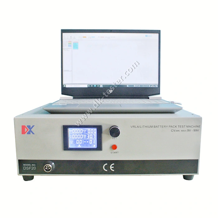 Auto Run Lithium-Ion Battery Pack Automatic Cycle Charge and Discharge Capacity Online Analyzer Tester Wide Voltage Range 9V-99V 20A